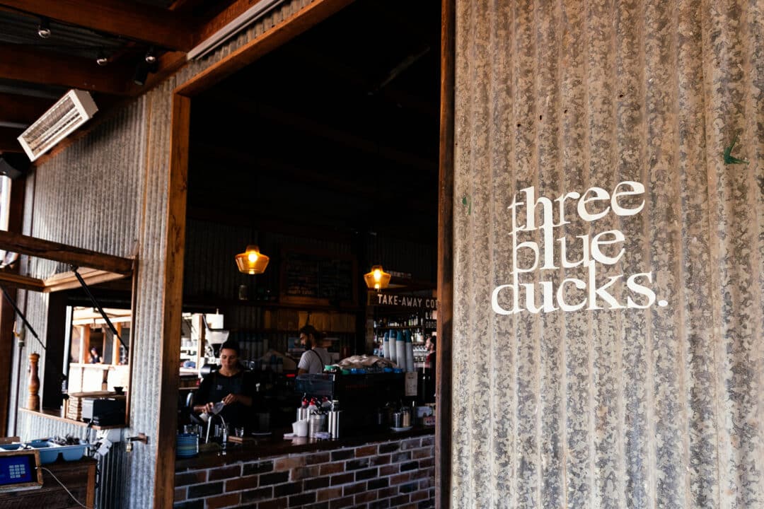 Visit Three Blue Ducks Byron for the day