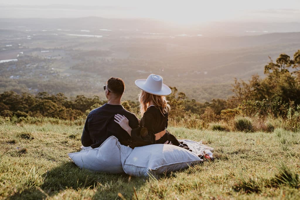 tamborine mountain sunset