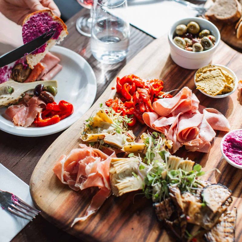 mt tamborine wine tour cheese platter