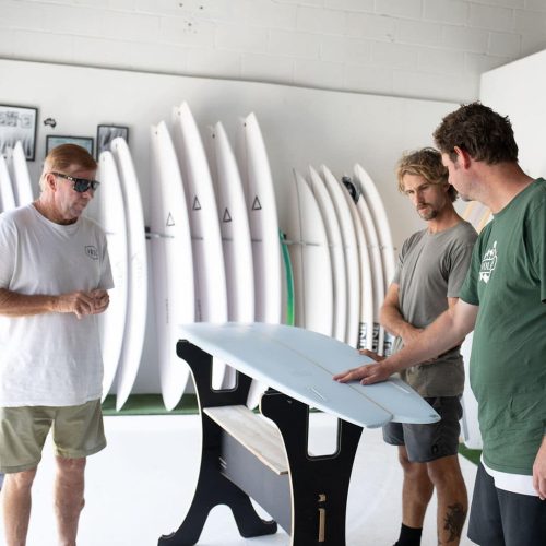 Shape a surfboard